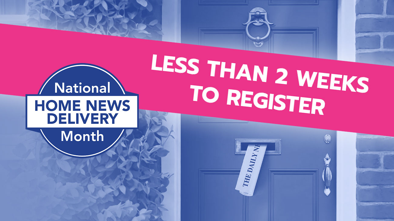 Less than 2 weeks to sign up for this years HND month!