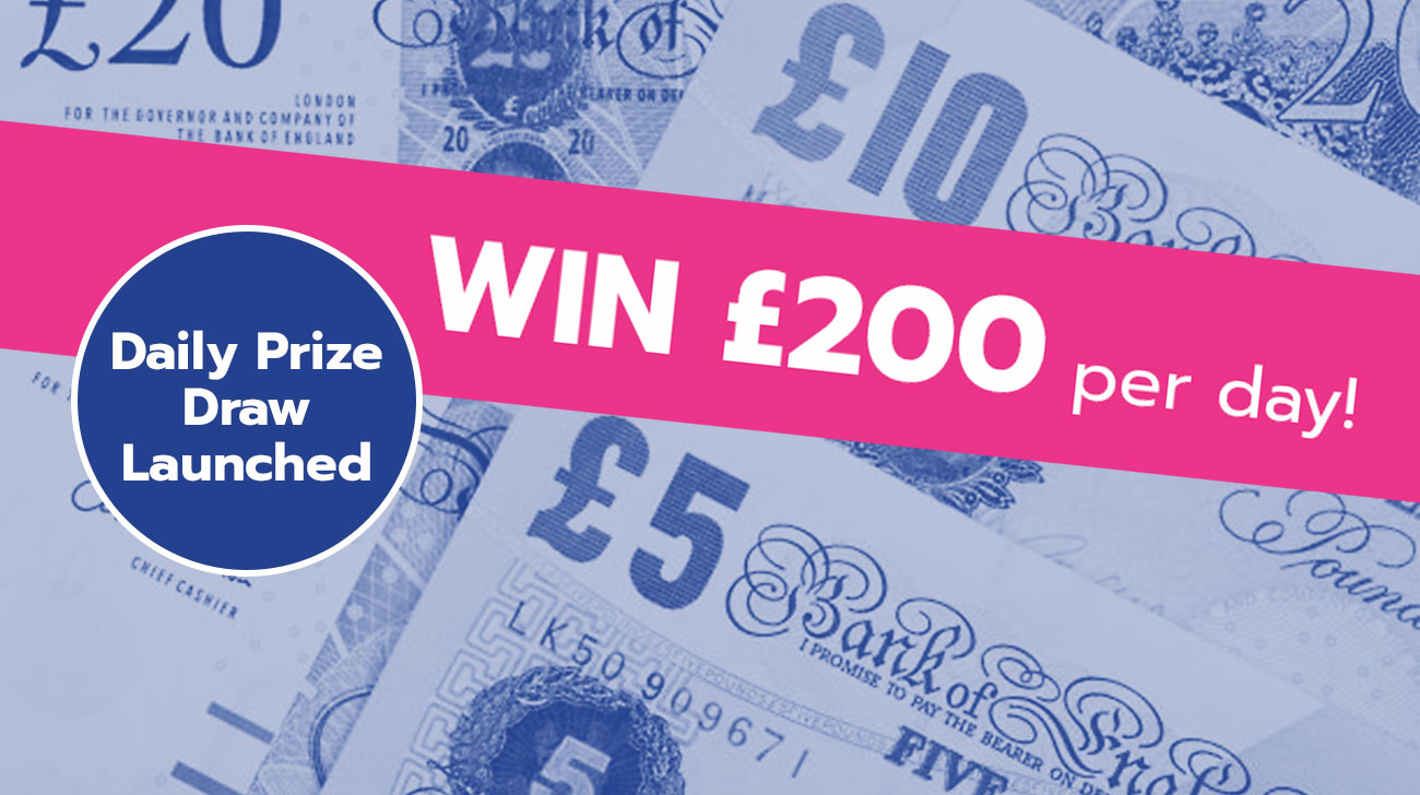 WIN £200 Each Day during HND Month 2025